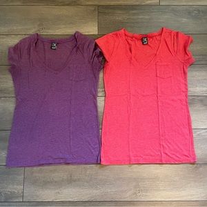 V Neck Shirt Bundle